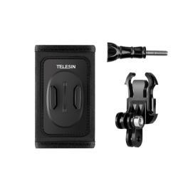 View product Telesin backpack strap mount with J-hook mount for GoPro/Osmo Action (GP-BPM-003)