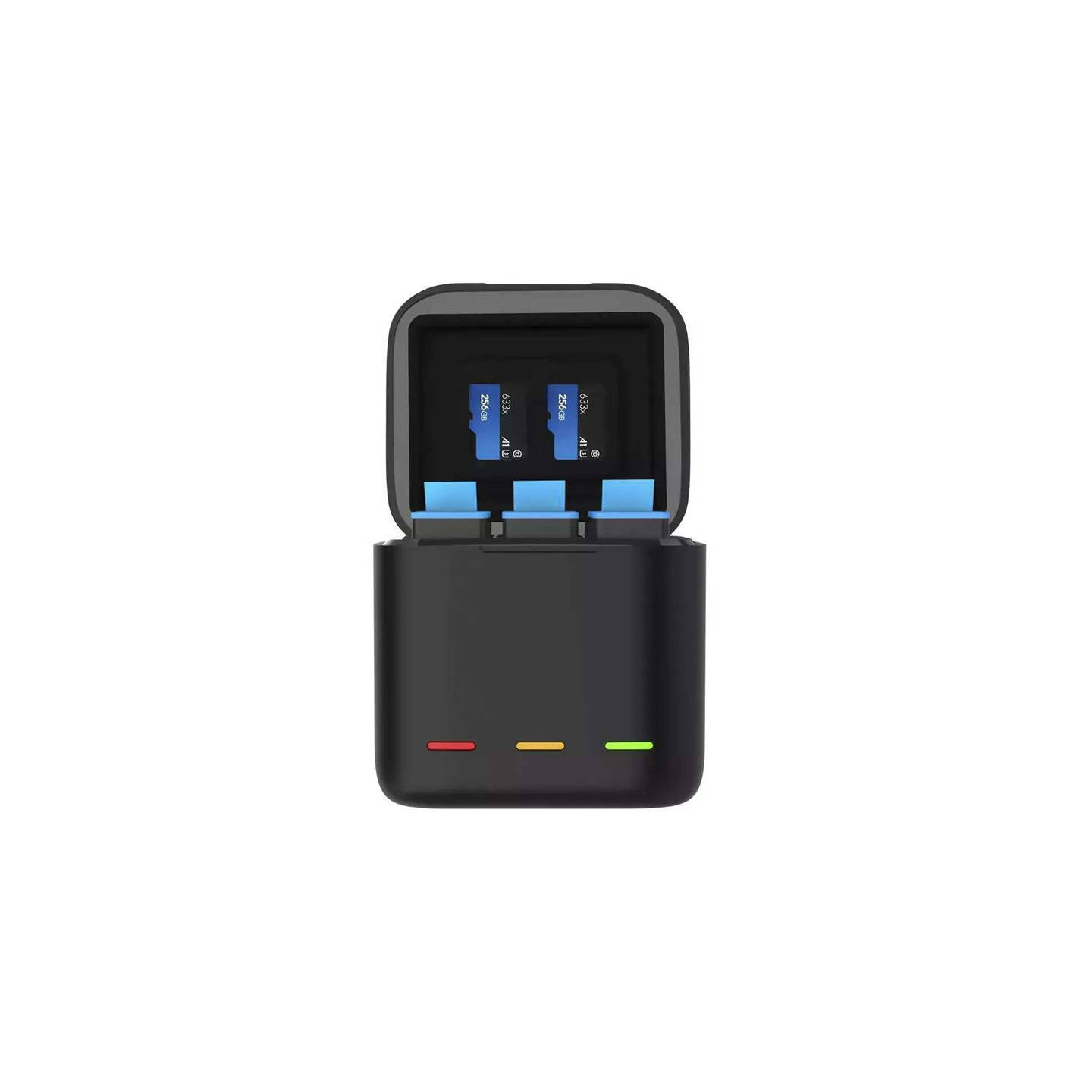 Telesin 3-slot charger Box + 3 batteries for GoPro Hero 12 / 11 / 10 / 9
