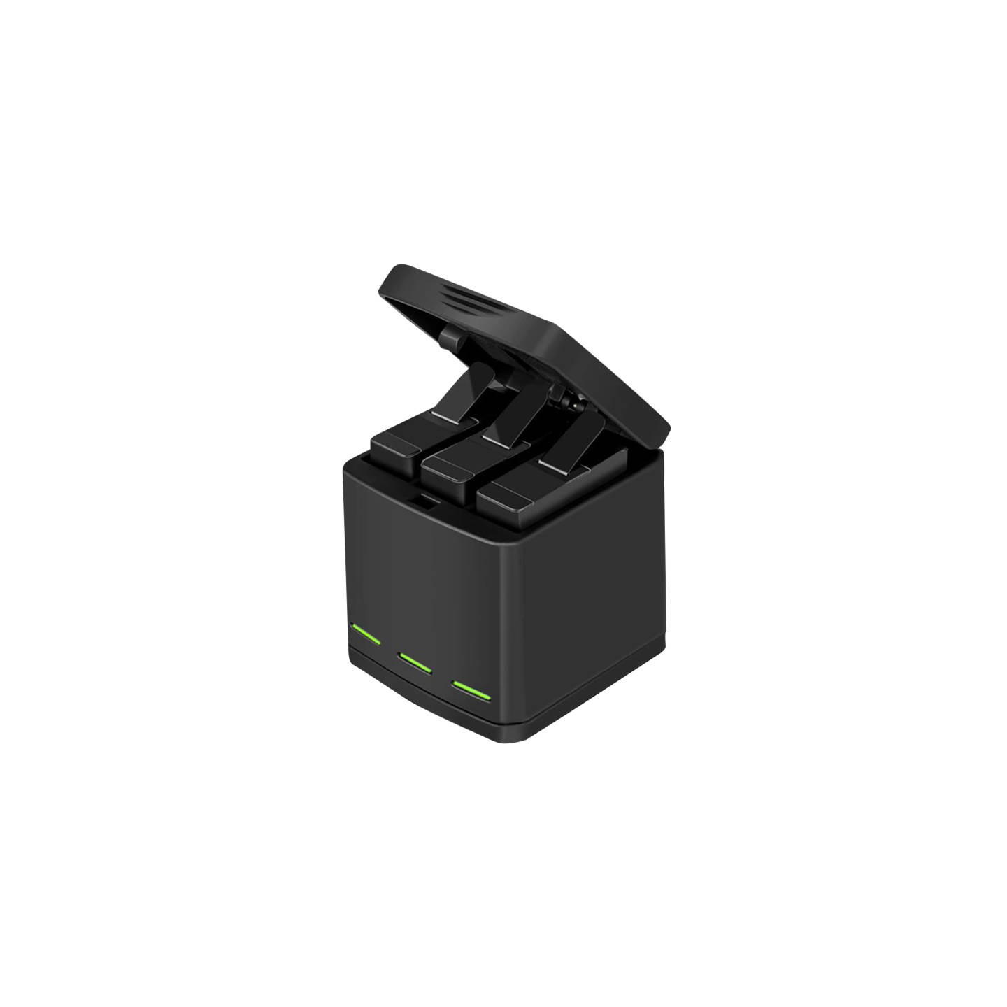 Telesin Box three-channel charger for GoPro Hero 5/6/7/8 + 2 batteries (GP-BNC-801)