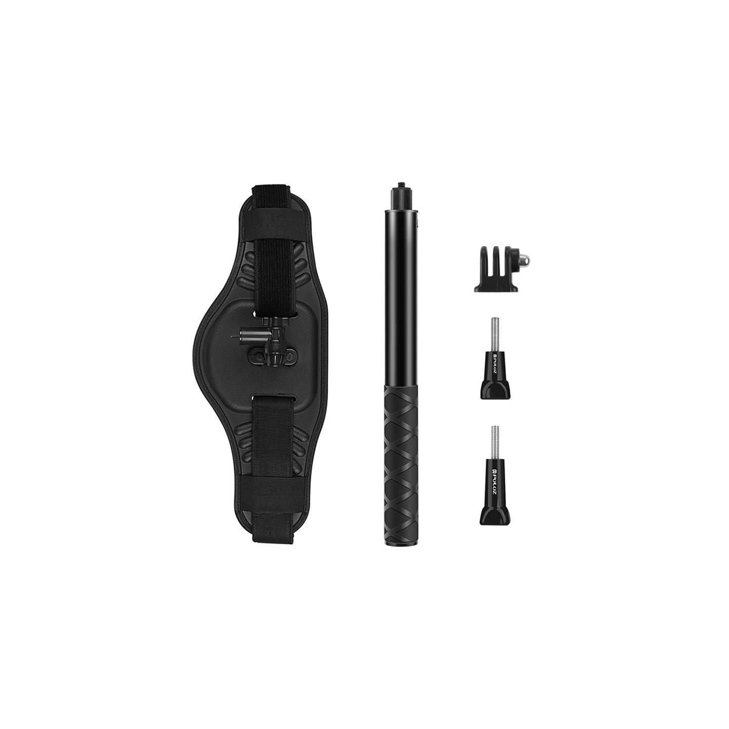 Puluz photo belt with selfie stick for sports cameras (DJI Action, GoPro, Insta360)