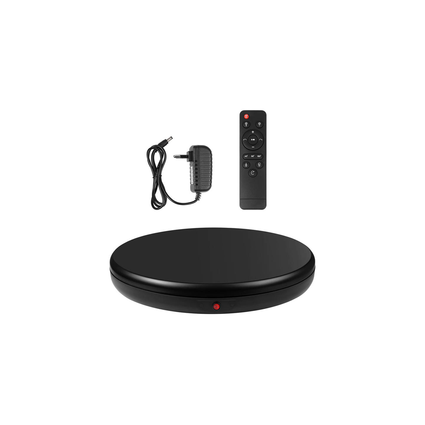 Rotating display stand Puluz 45 cm (black)