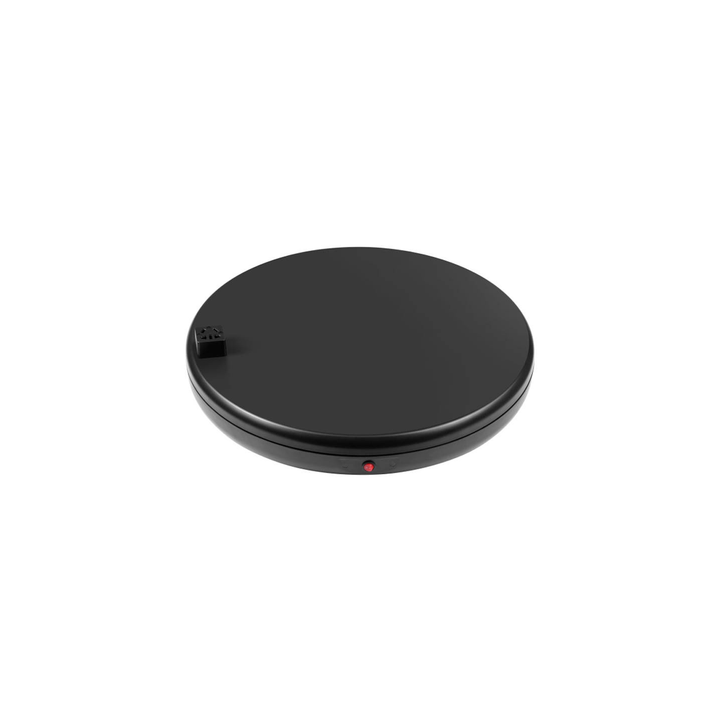 Rotating display stand Puluz with power socket 45 cm (black)