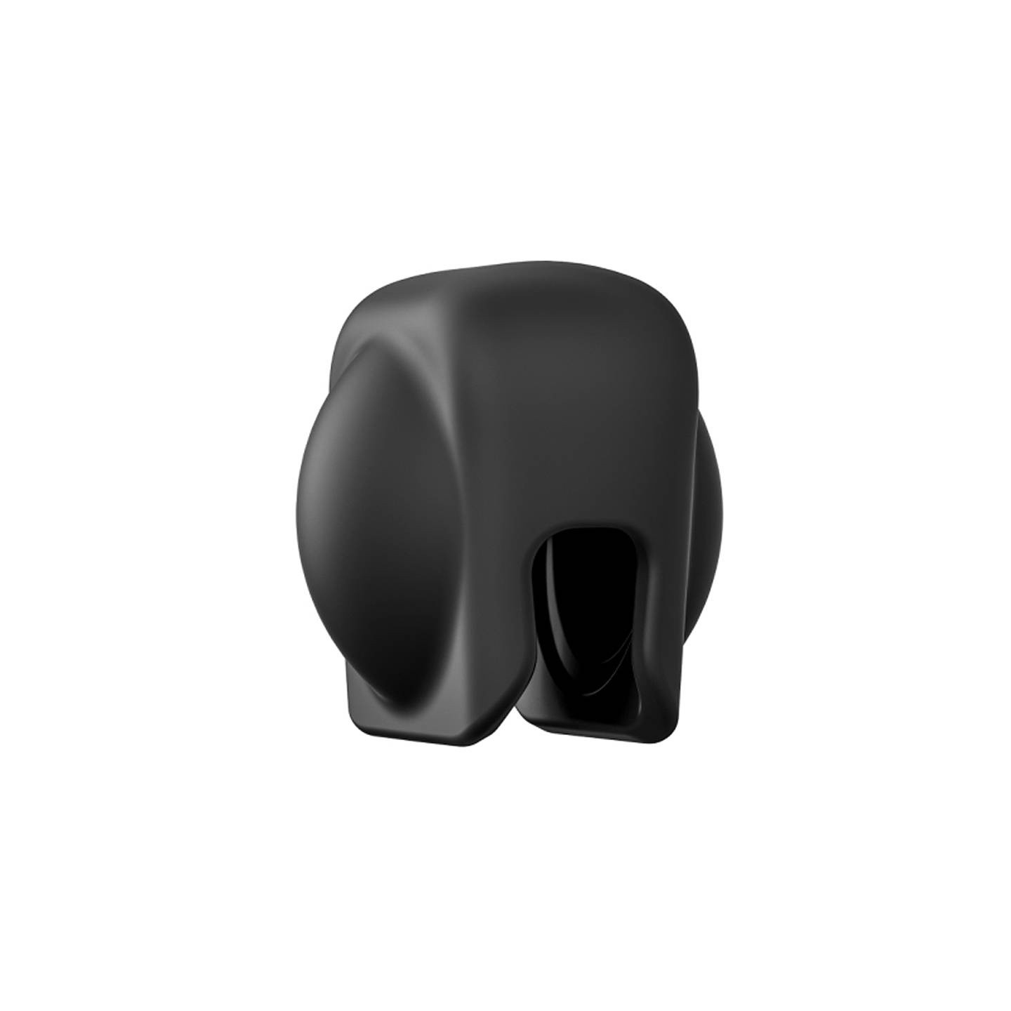 Silicone protective lens cover Puluz for Insta360 X3 (black)