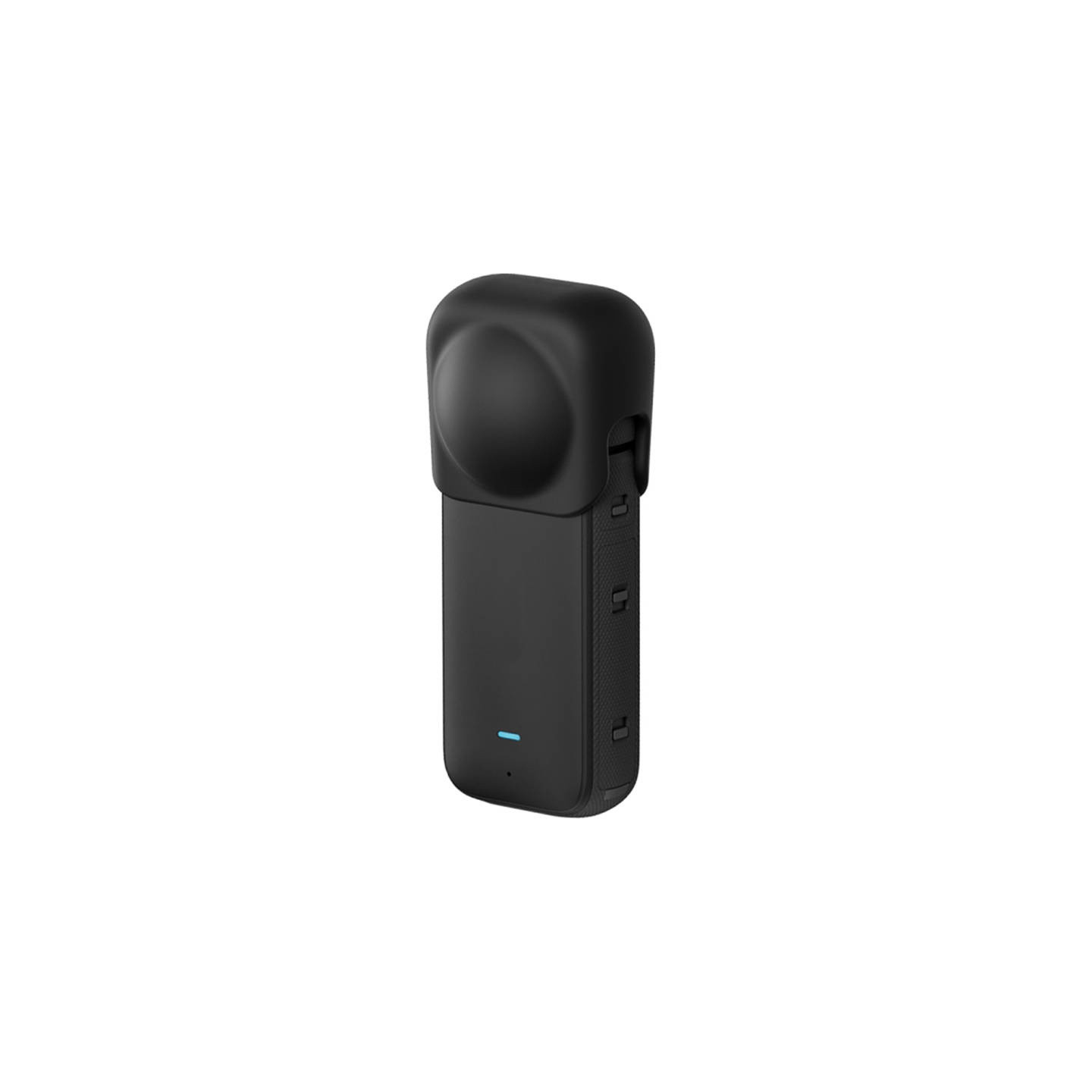 Silicone protective lens cover Puluz for Insta360 X3 (black)