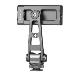 View product Swivel phone holder Puluz with universal 1/4 mount (black)