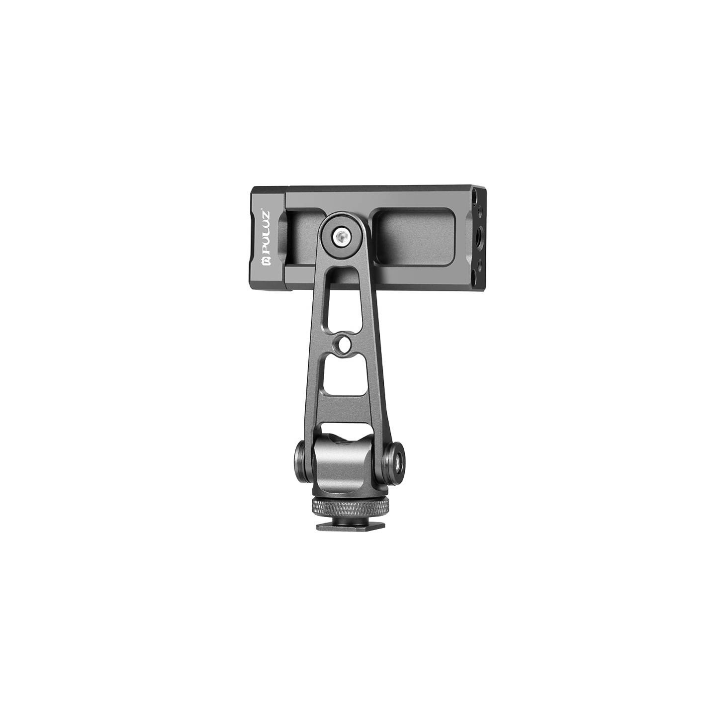 Swivel phone holder Puluz with universal 1/4 mount (black)