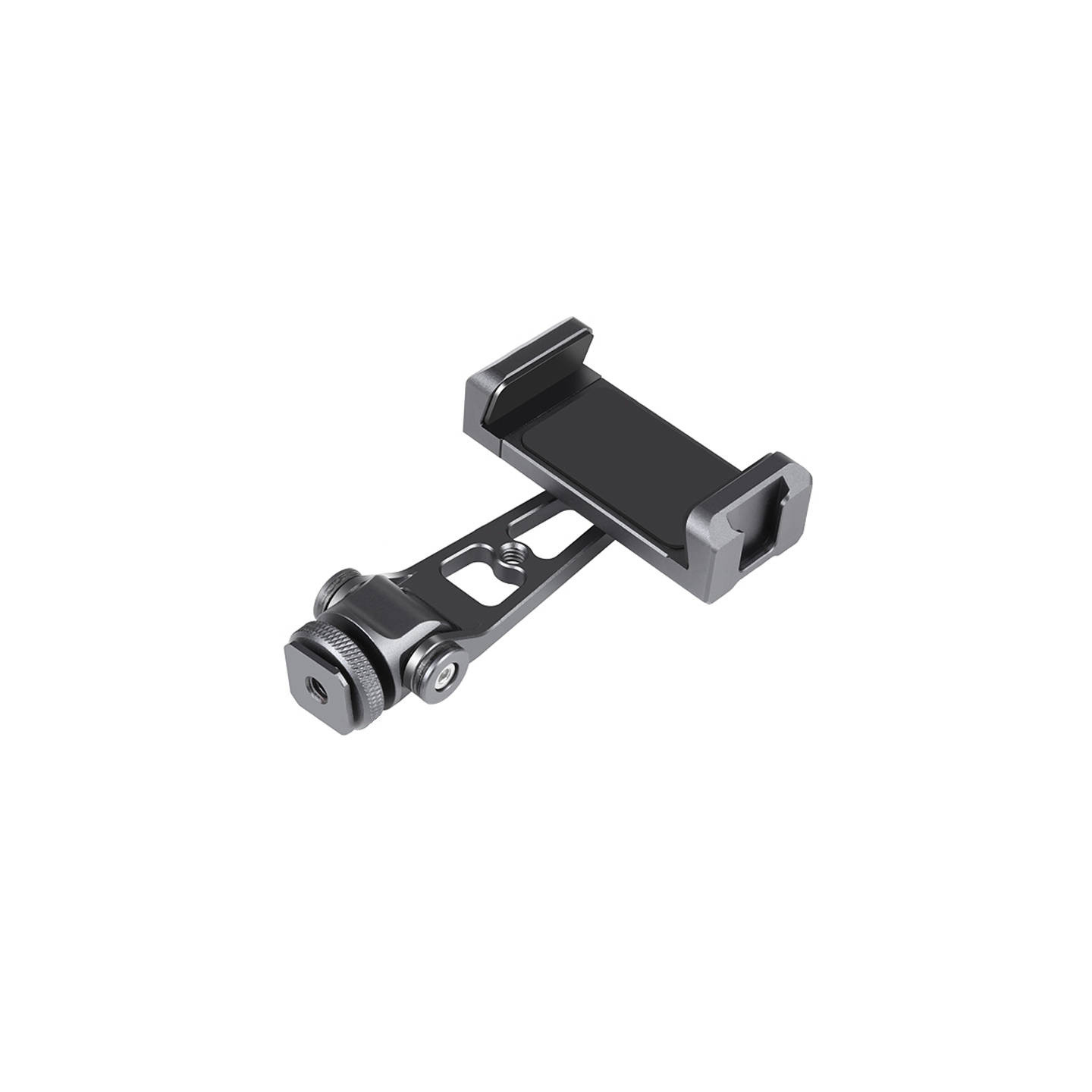 Swivel phone holder Puluz with universal 1/4 mount (black)
