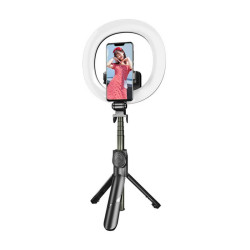 View product Selfie stick/ tripod Puluz with LED light ring