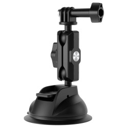 View product TELESIN Universal Suction Cup Holder with phone holder and action camera mounting TE-SUC-012