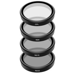 View product Set of 4 TELESIN CPL/ND8/ND16/ND32 filters for DJI Osmo Action 3 / 4 / 5