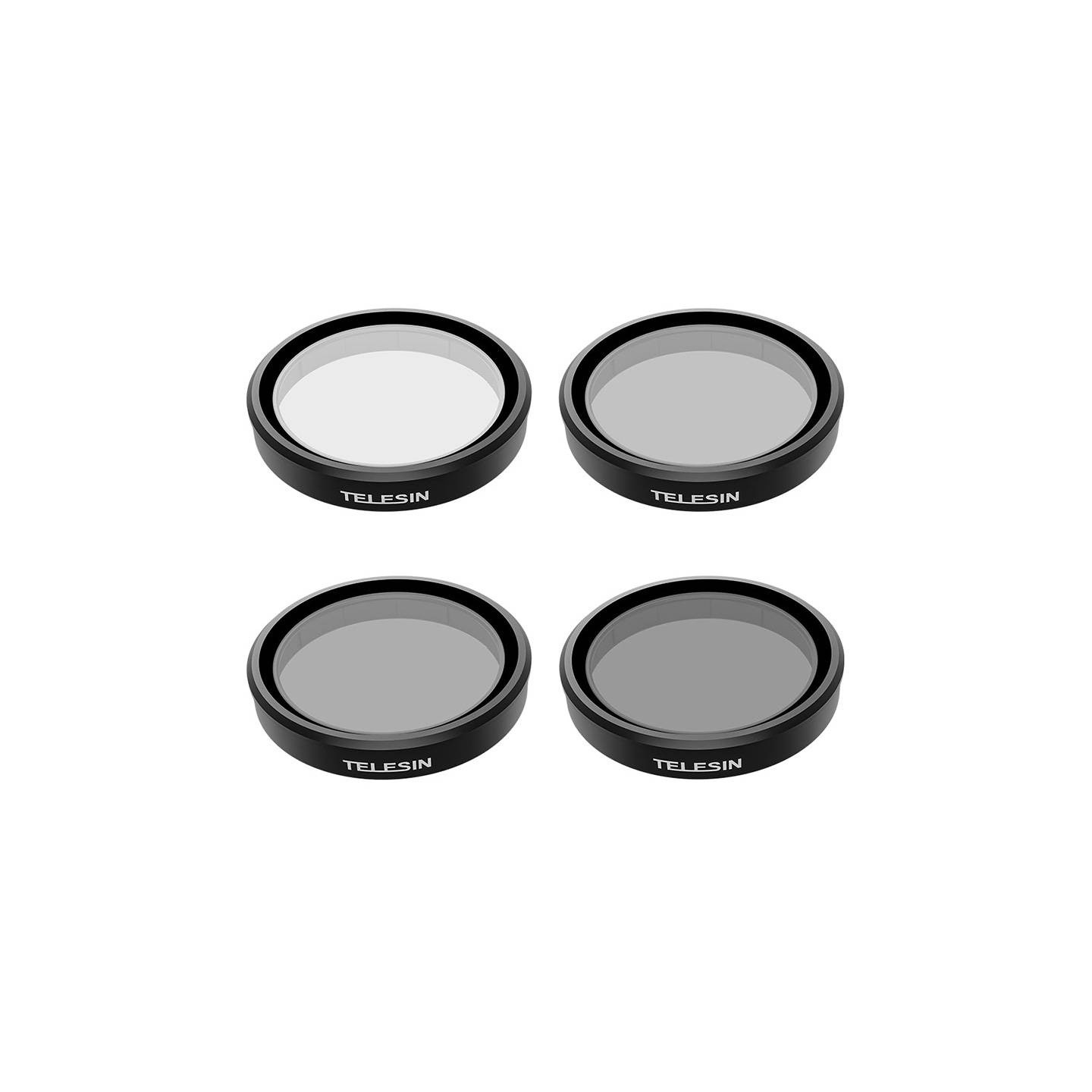 Set of 4 TELESIN CPL/ND8/ND16/ND32 filters for DJI Osmo Action 3 / 4 / 5