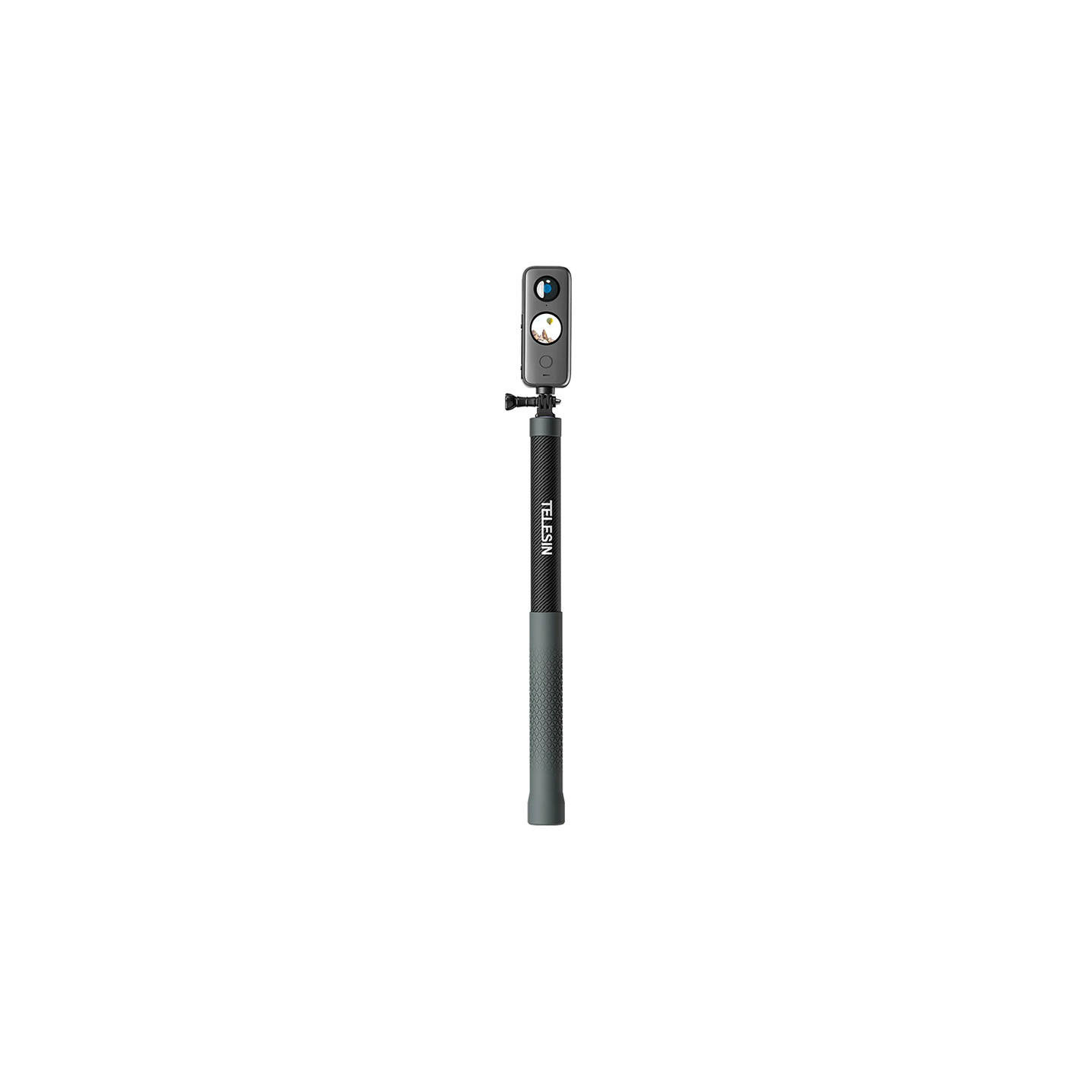 Carbon fiber selfie stick with 3m length Telesin for cameras GP-MNP-300-3