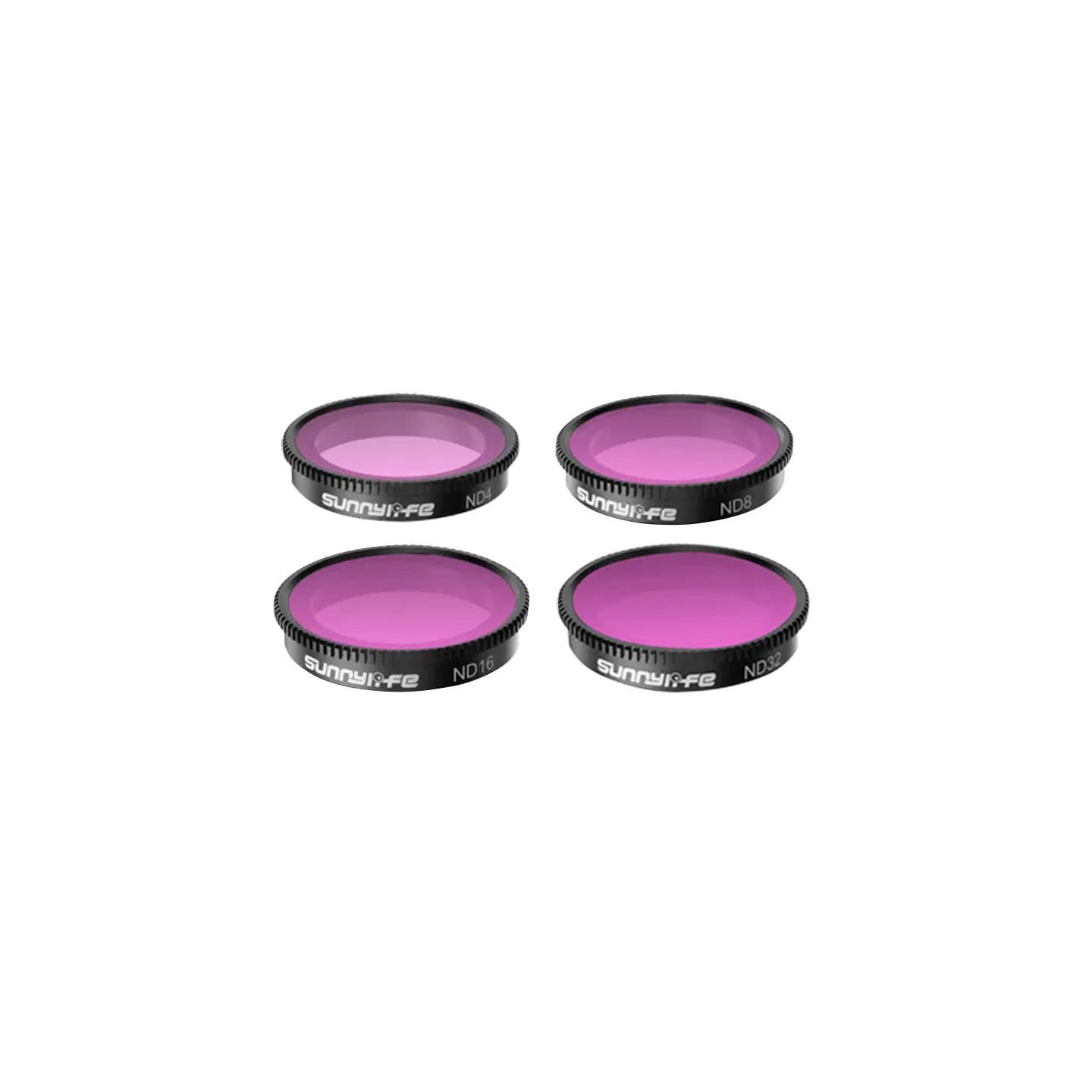 Set of filters ND4, ND8, ND16, ND32 Sunnylife for Insta360 GO 3/2