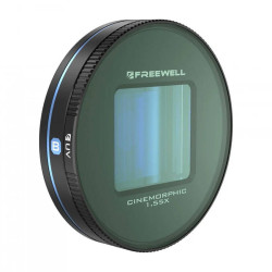 View product Blue Anamorphic Lens 1.55x Freewell for Galaxy and Sherp