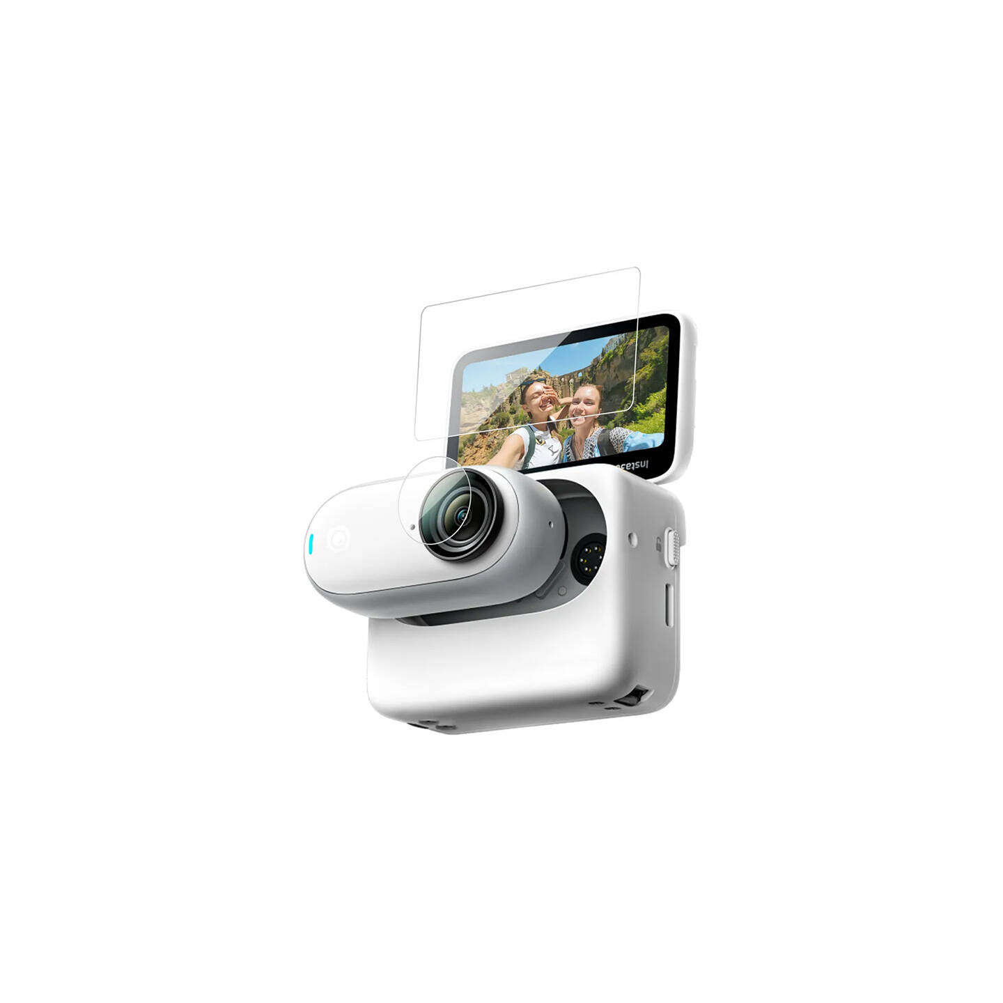 TELESIN tempered glass for Insta360 GO 3 camera