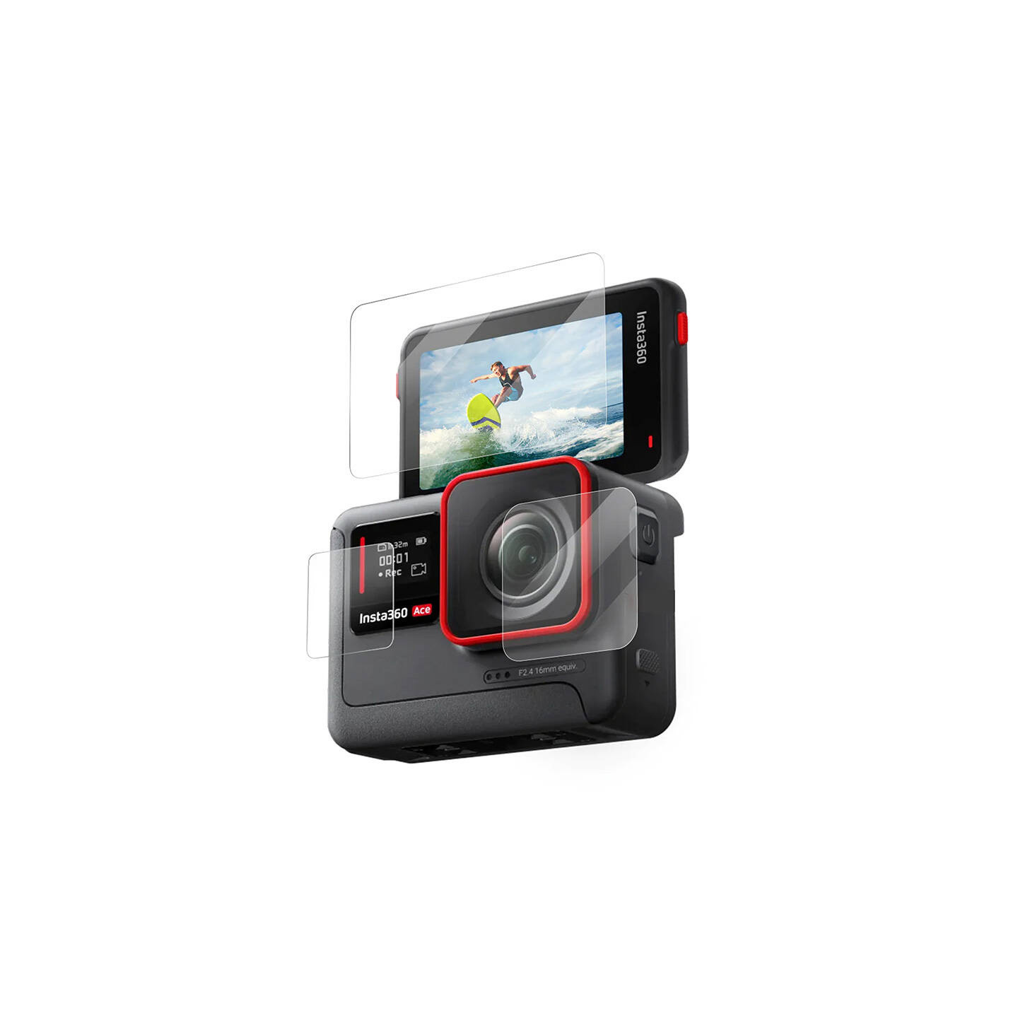 TELESIN tempered glass for Insta360 Ace Pro / Ace camera