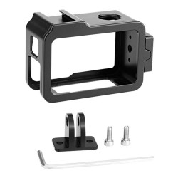 View product Metal Cage with Cold Shoe PULUZ for DJI Osmo Action 4/3