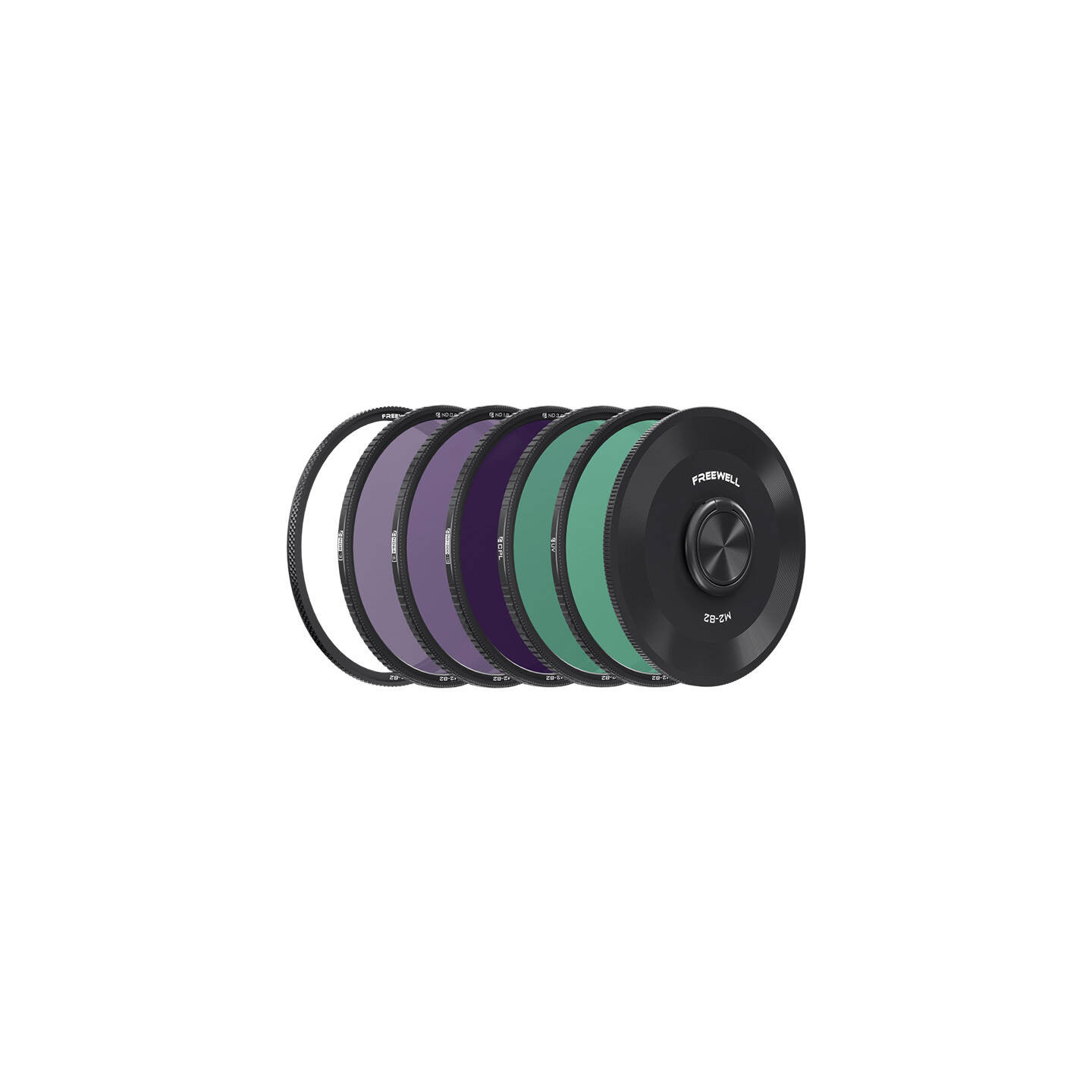 Five filters kit Freewell M2 Series Quick Swap 82mm