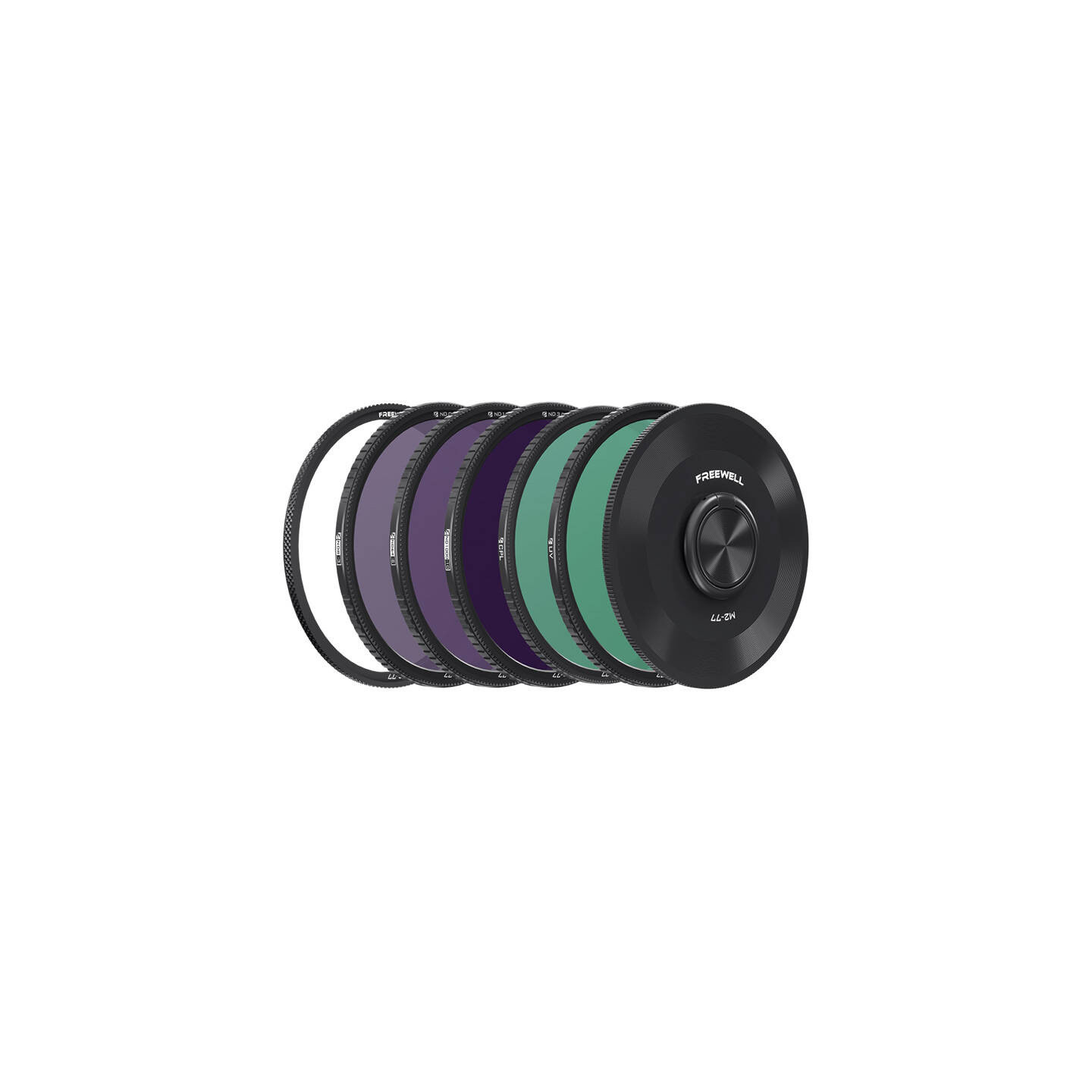 Five filters kit Freewell M2 Series Quick Swap 77mm