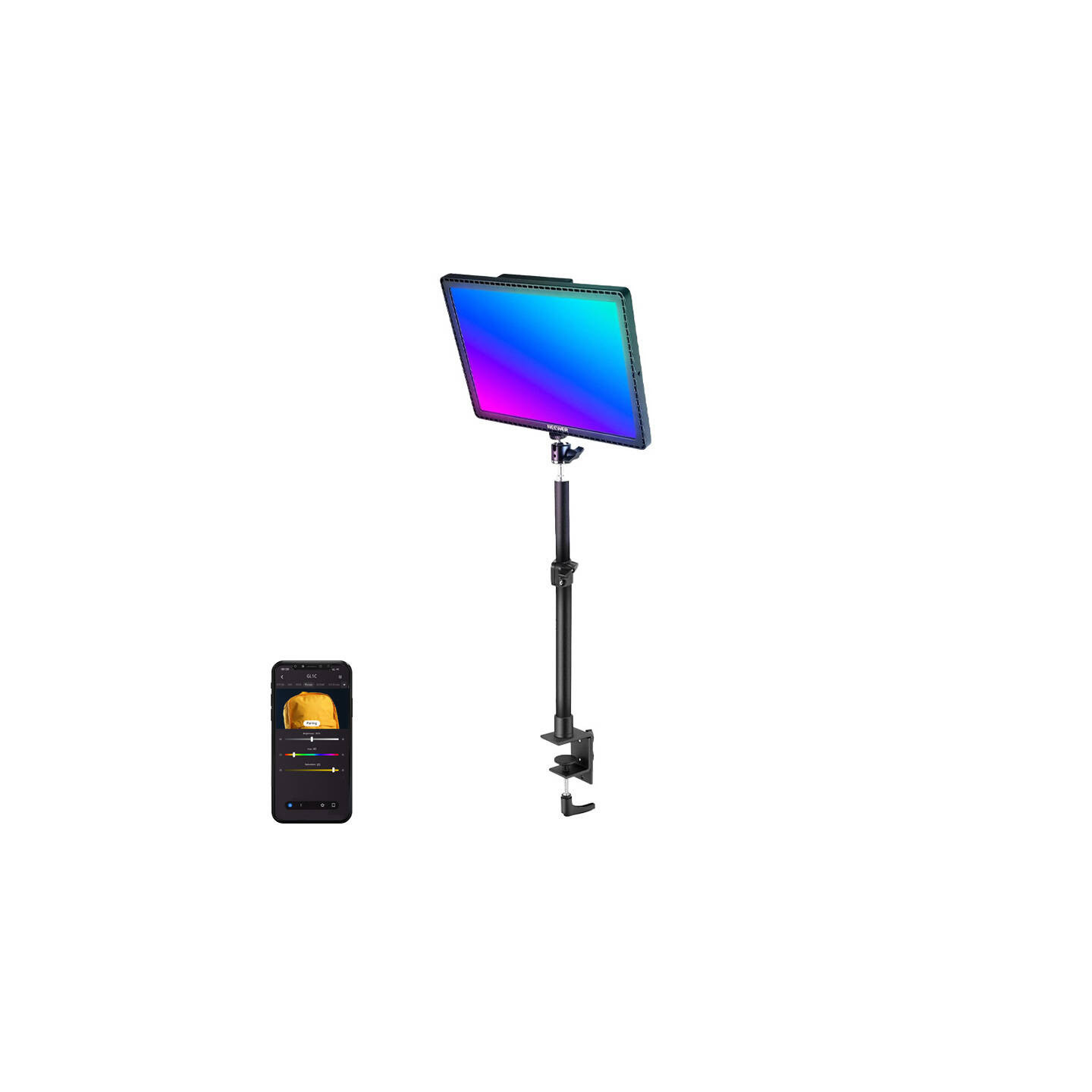 Lamp LED Neewer GL1C RGB 48W 2900-7000K