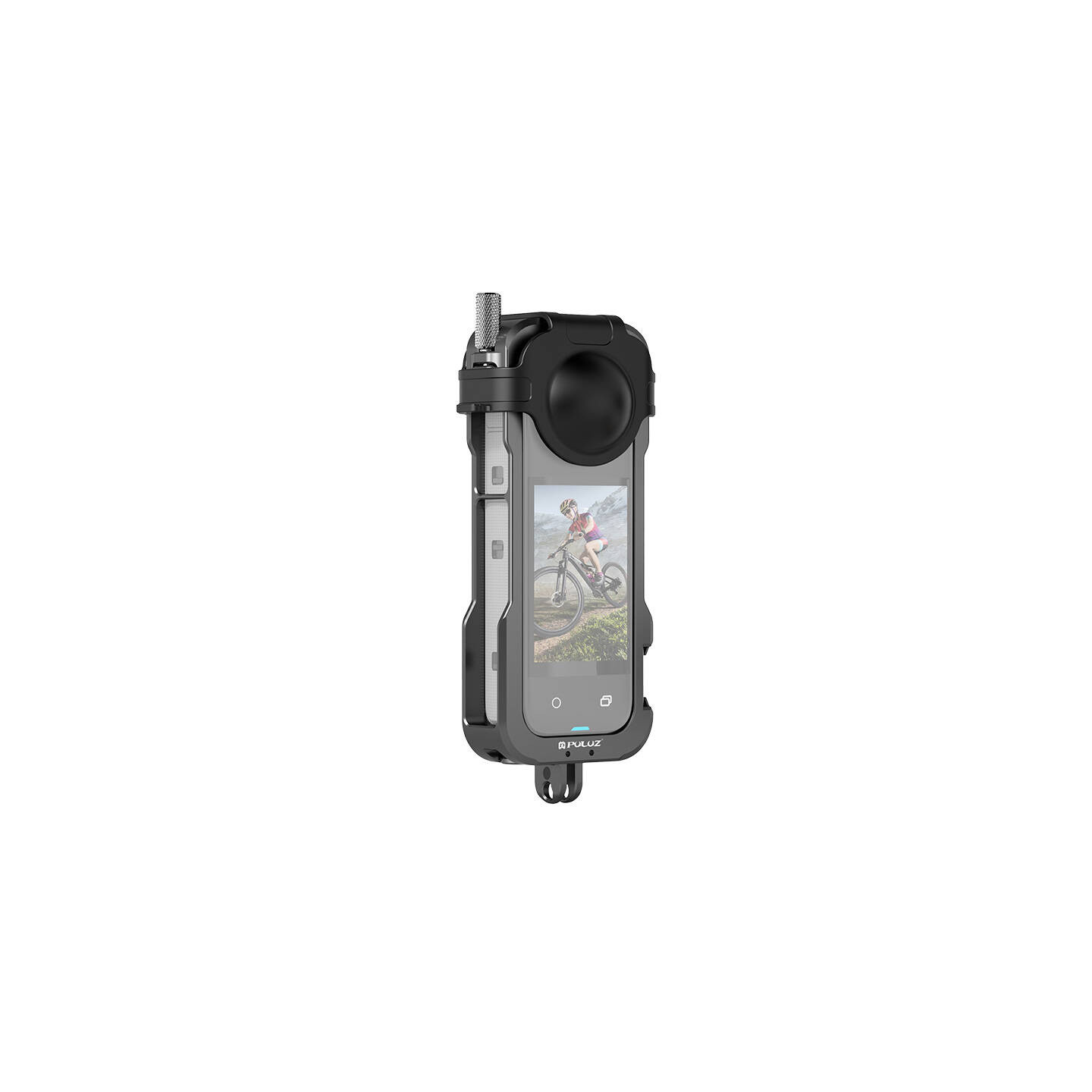 Metal Protective Cage With Lens Cover PULUZ for Insta360 X4