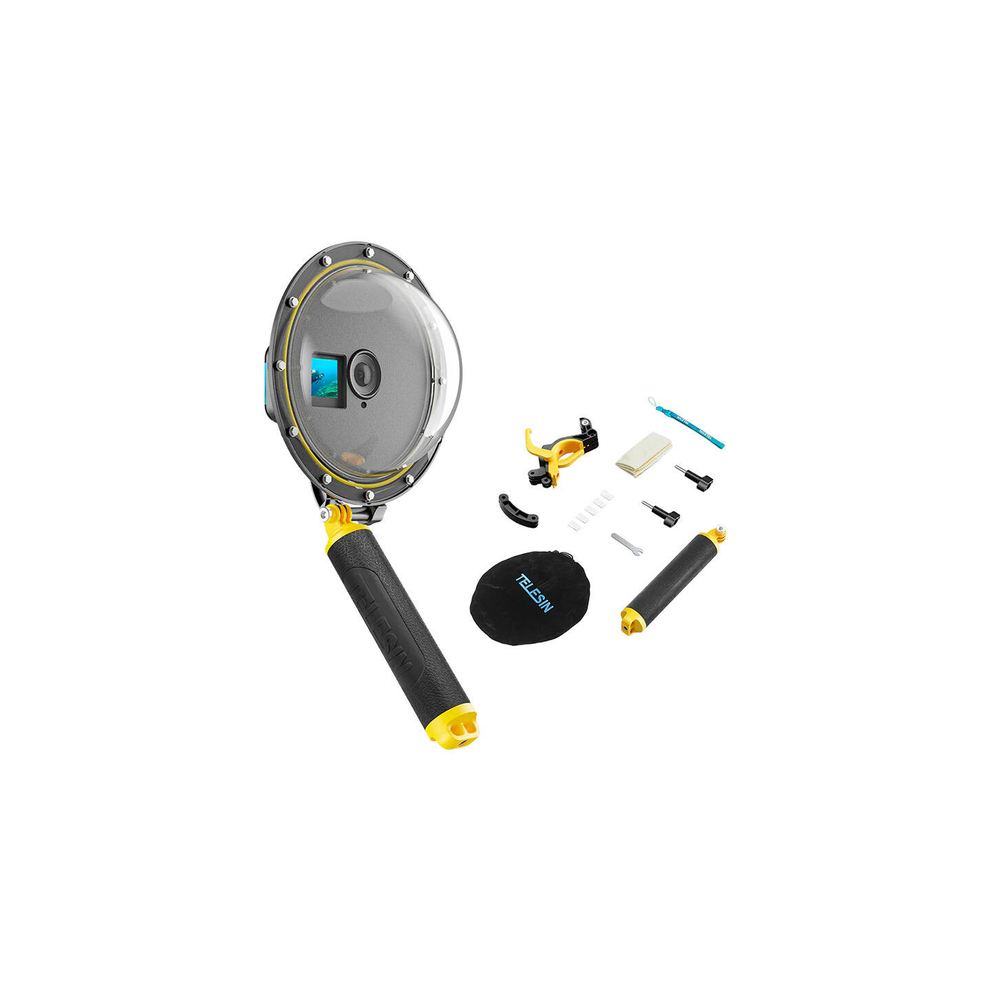 TELESIN underwater housing for DJI Action 3 / 4 / 5