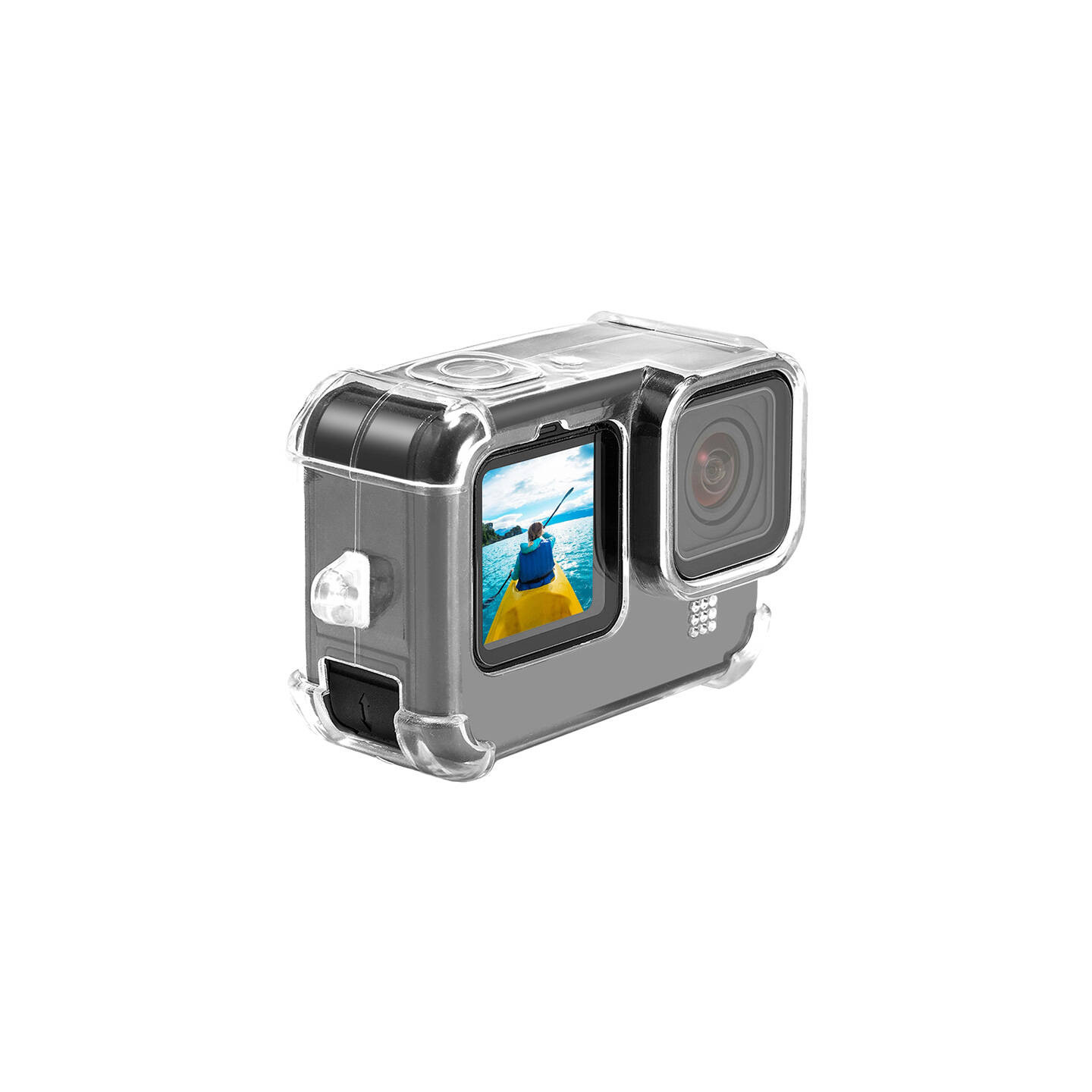 Case with Lens Cap and Neck Strap PULUZ for GoPro Hero 9 / 10 / 11