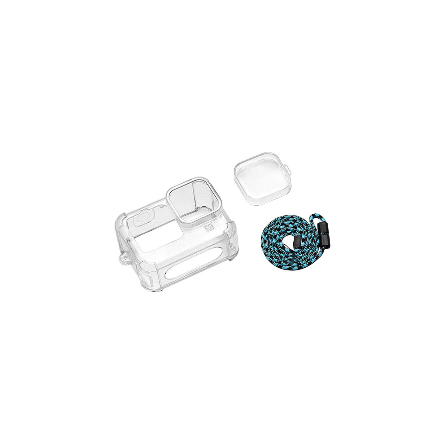 Case with Lens Cap and Neck Strap PULUZ for GoPro Hero 9 / 10 / 11