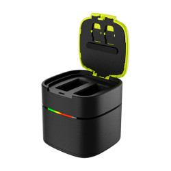 View product TELESIN Box dual-channel charger for GoPro Hero 12/ 11 / 10 / 9 (fast charging)