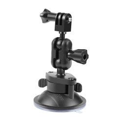 View product PULUZ suction cup mount for sports cameras (DJI, GoPro, Insta360) PU545B (black)