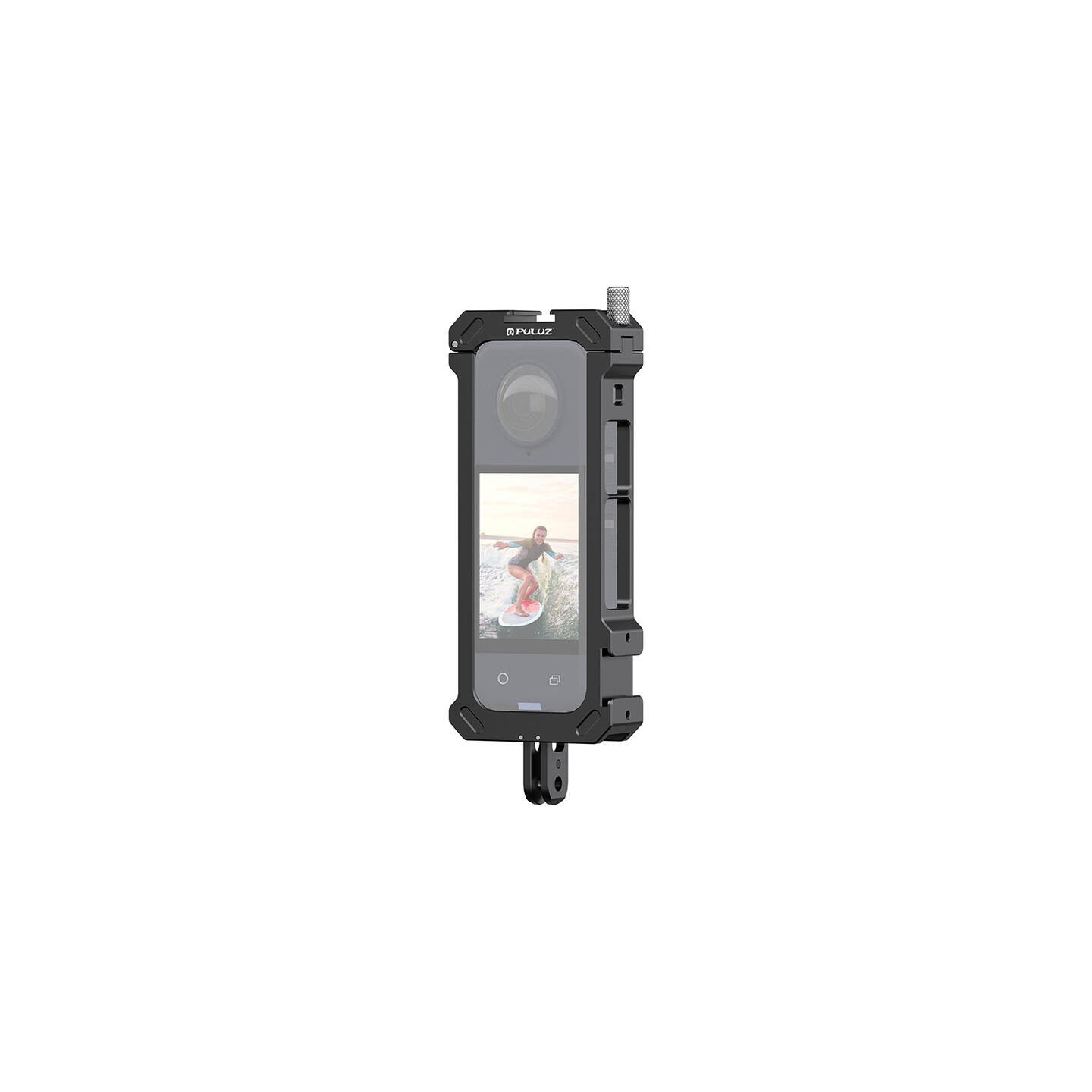 Metal protective cage PULUZ with tripod adapter for Insta360 X4