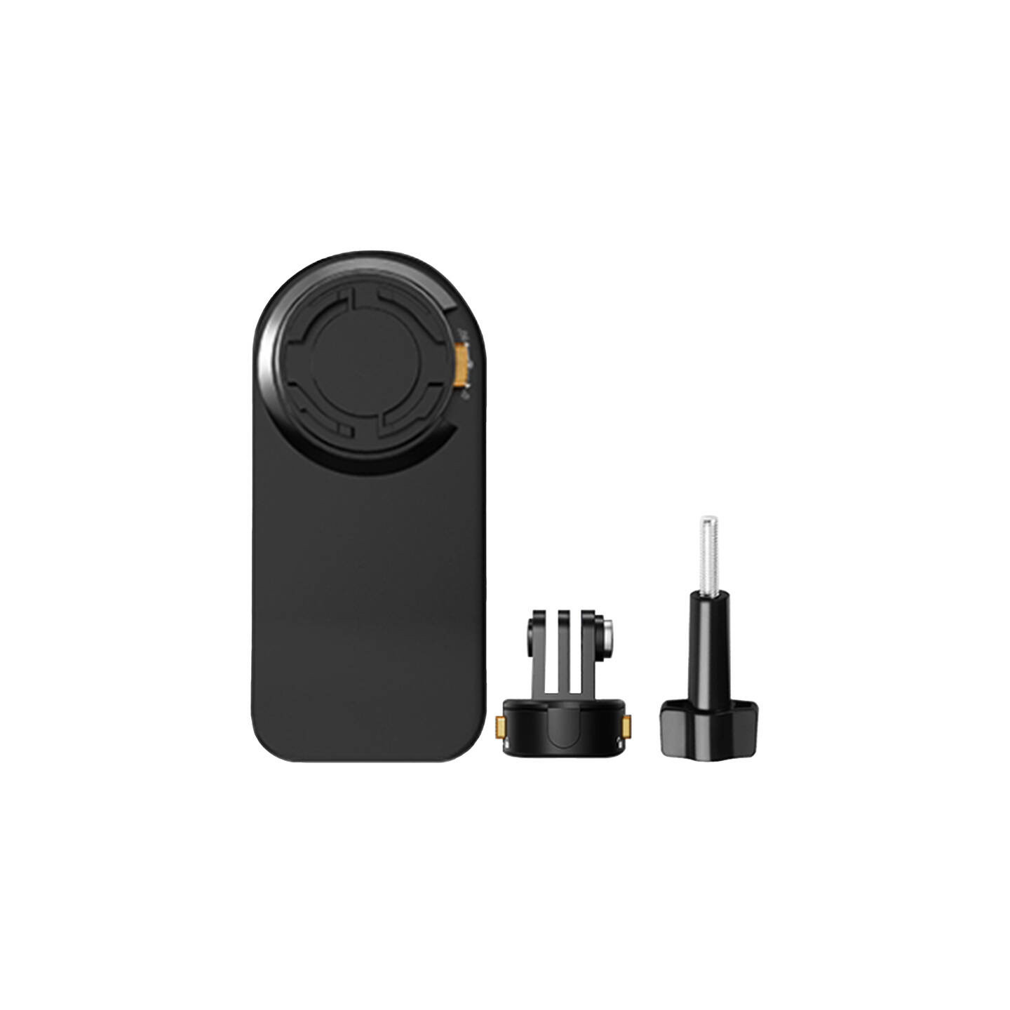 PULUZ backpack mount for sports cameras (including Osmo Action 5 Pro, Insta360 Ace Pro 2)(black)