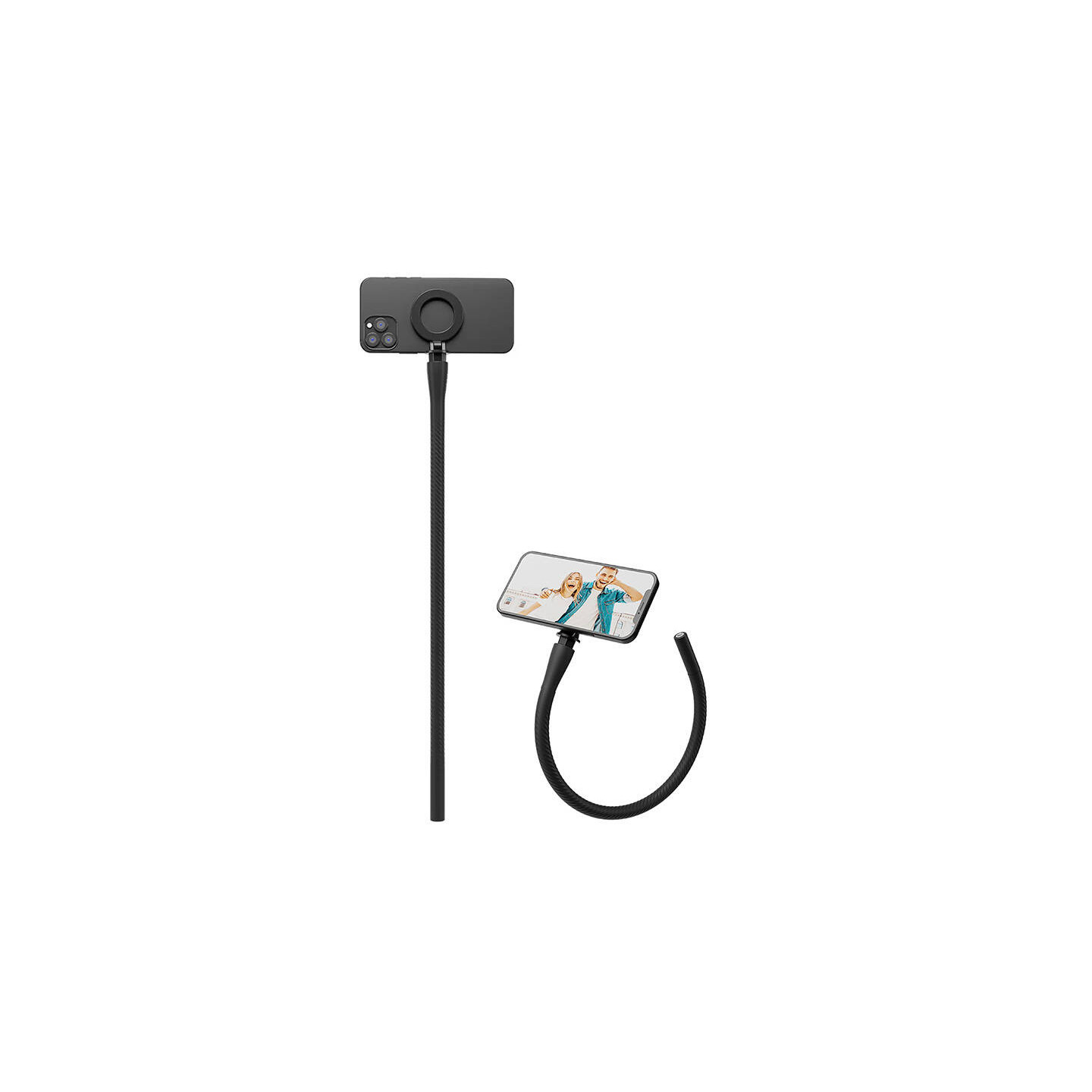TELESIN flexible mount for phones (black)