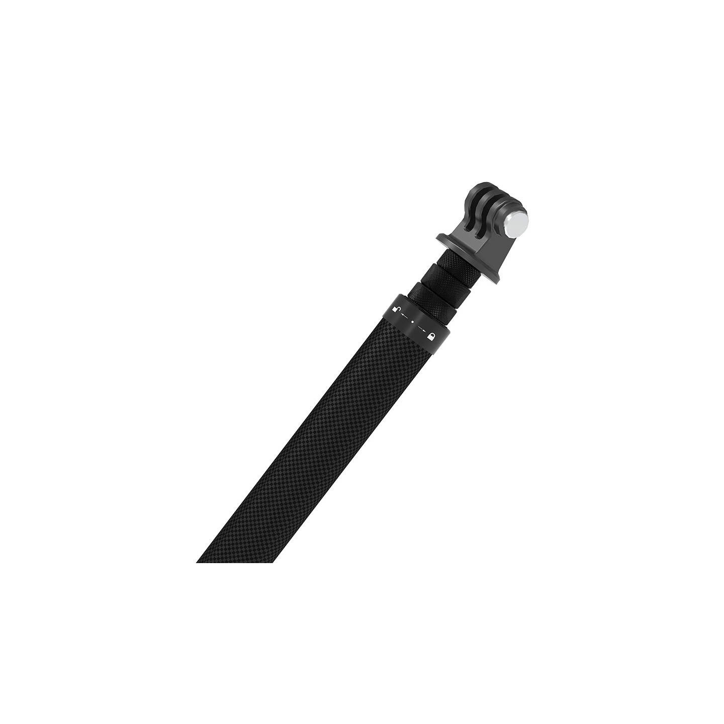 1.16m long Telesin carbon fiber selfie stick for sports cameras