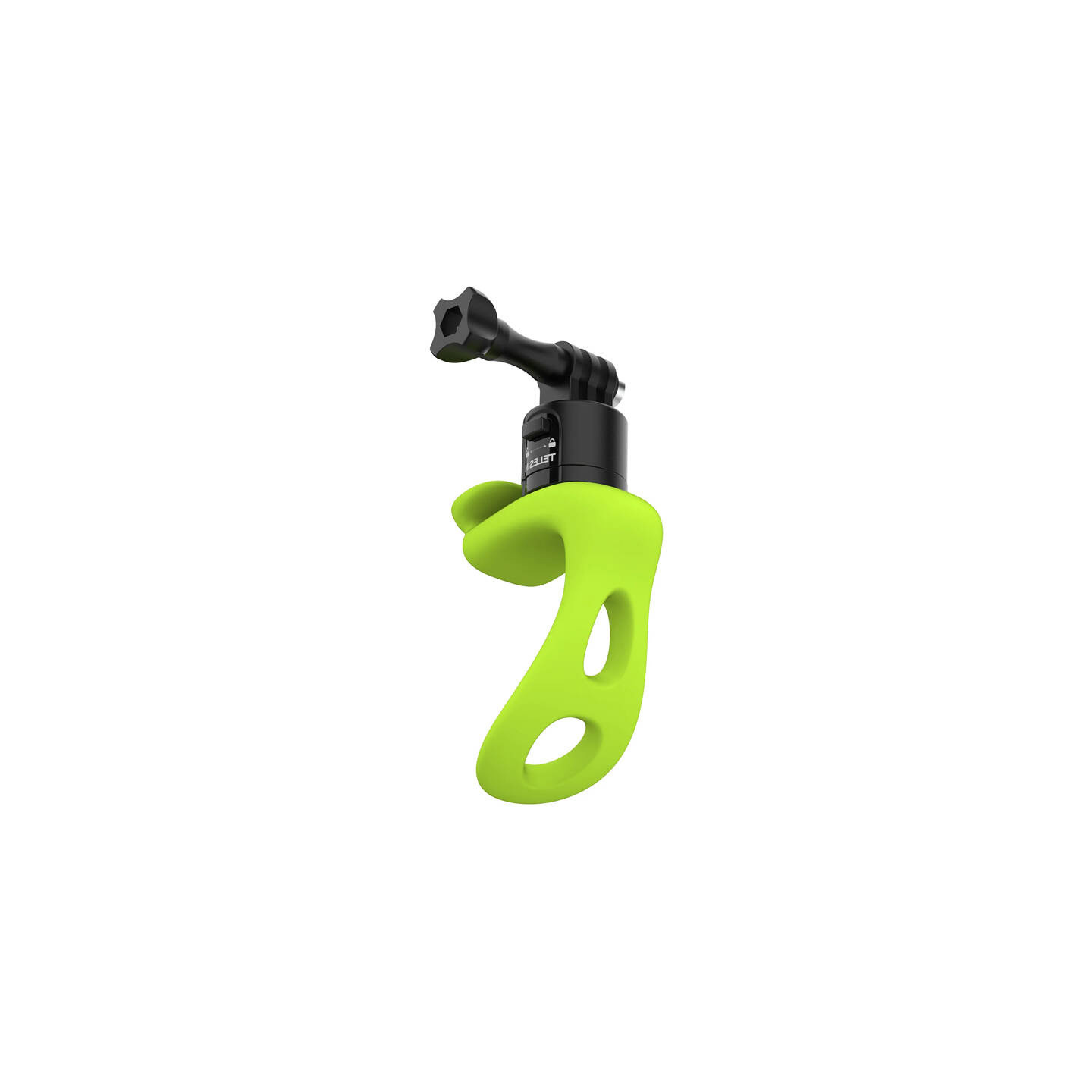 Telesin multifunctional silicone mount for sports cameras (green)