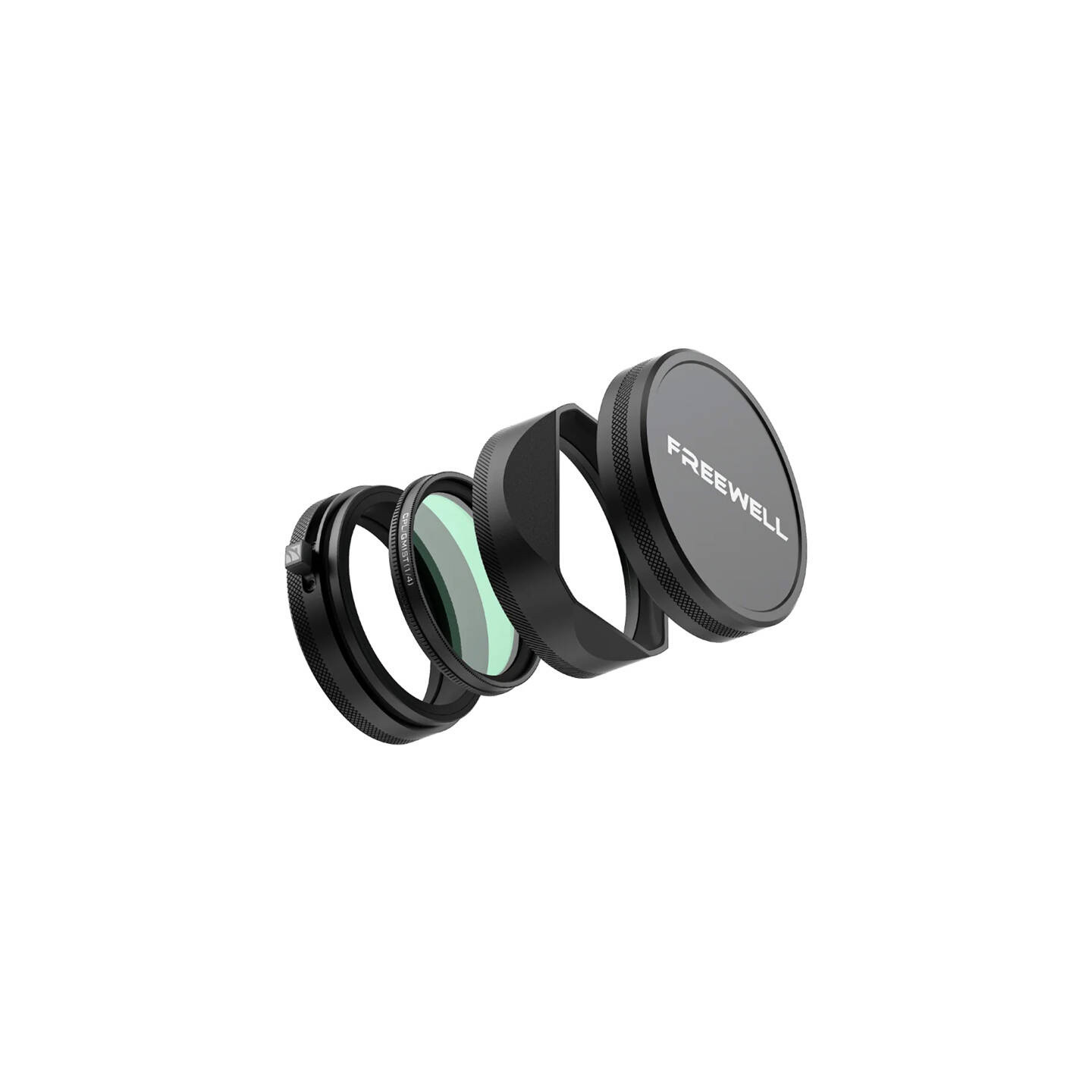 Freewell FujiX100 filter set with lens hood (black)