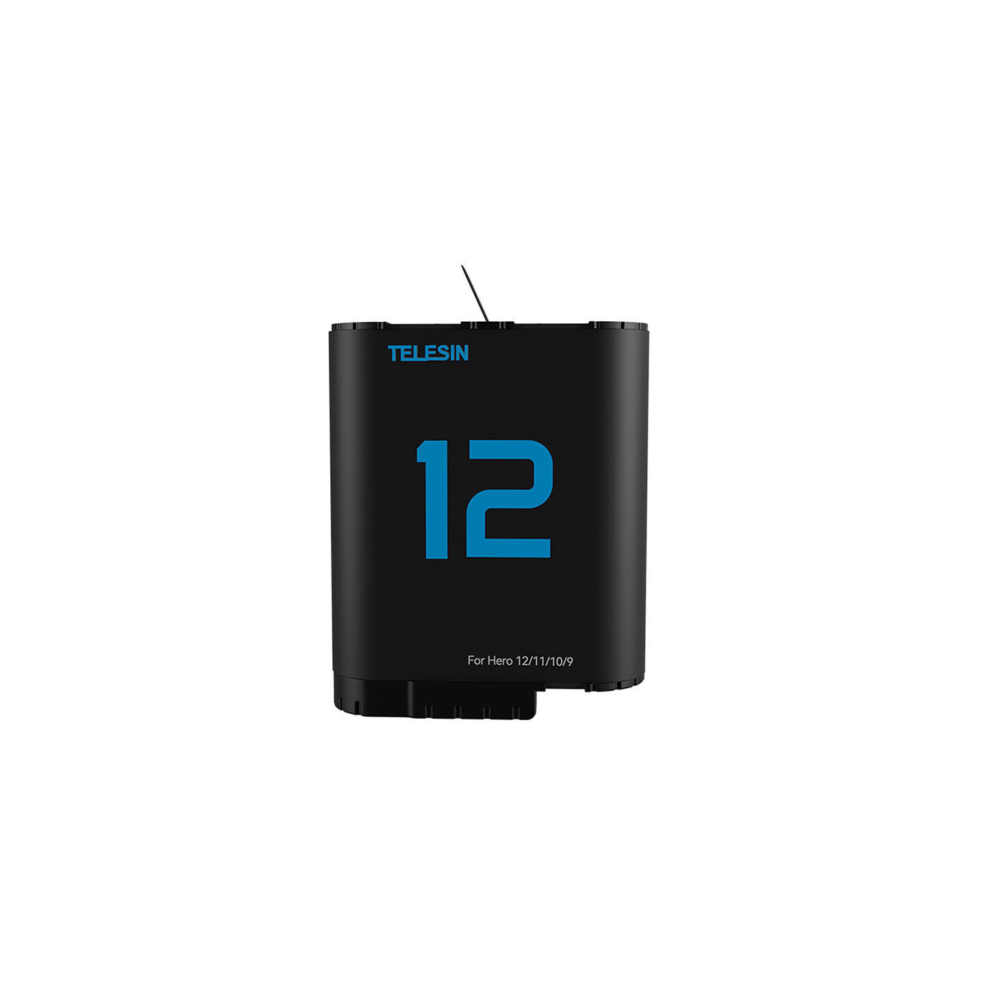 TELESIN lithium battery for GoPro Hero 12/11/10/9 (blue)
