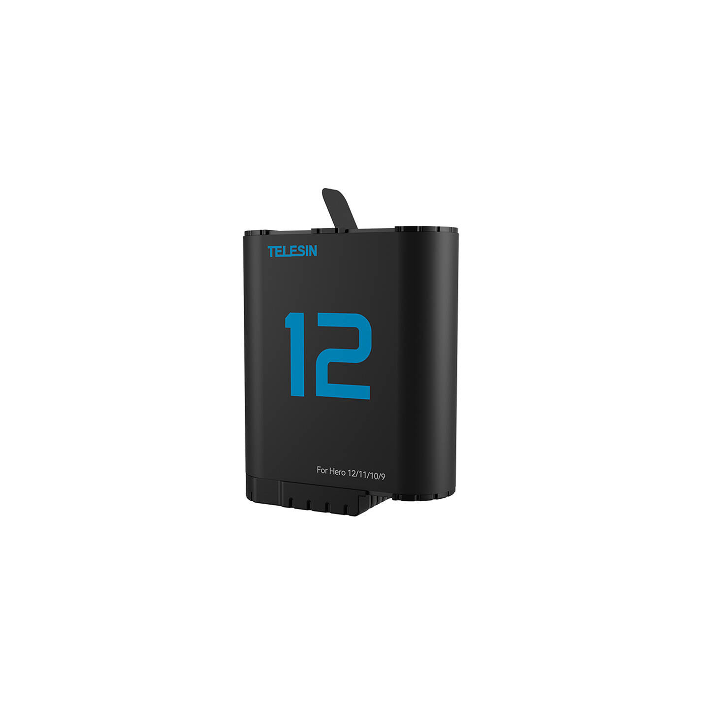 TELESIN lithium battery for GoPro Hero 12/11/10/9 (blue)