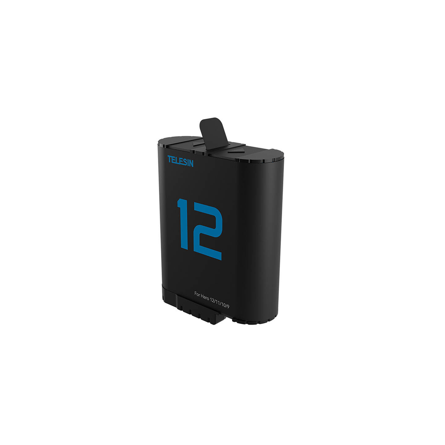 TELESIN lithium battery for GoPro Hero 12/11/10/9 (blue)