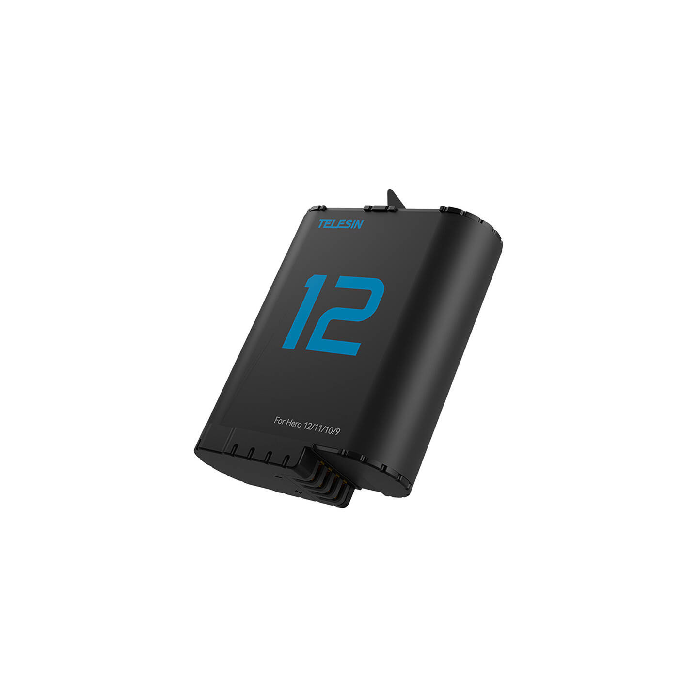 TELESIN lithium battery for GoPro Hero 12/11/10/9 (blue)
