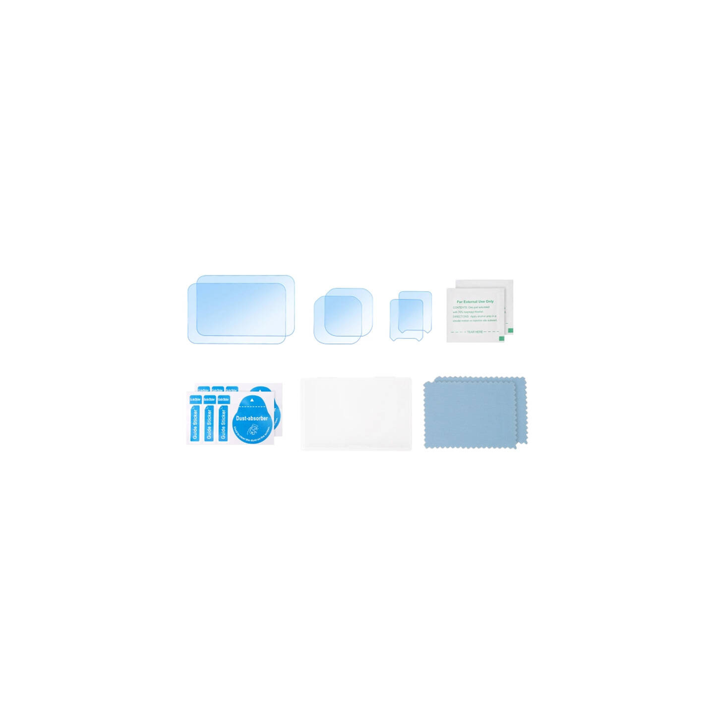 Sunnylife EP2-BHM917 tempered glass film set for Insta360 Ace Pro 2 (6pcs)