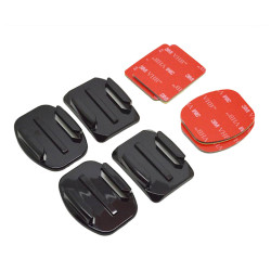 View product Telesin sticker set for J-Hook mount for sports cameras (GP-BRK-004)