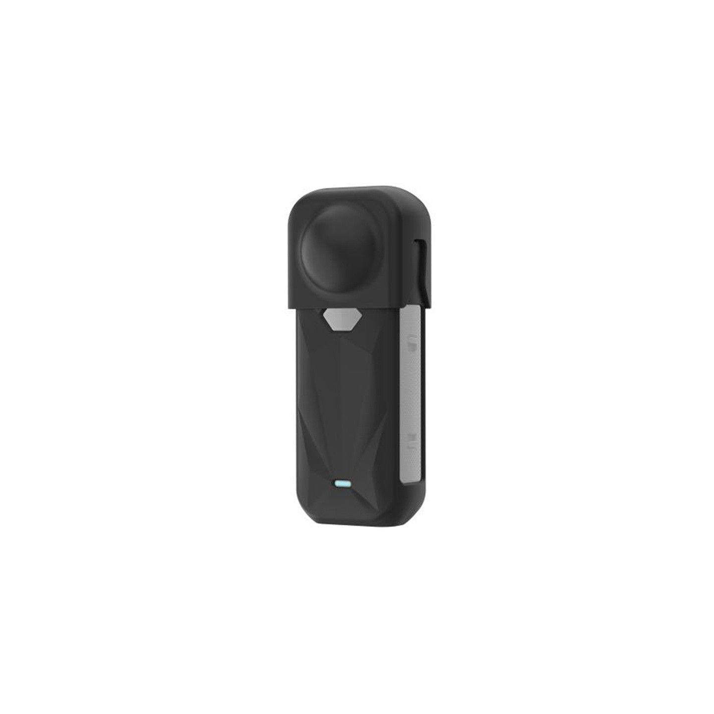 PULUZ silicone protective case with lens cover for Insta360 X5 (black)