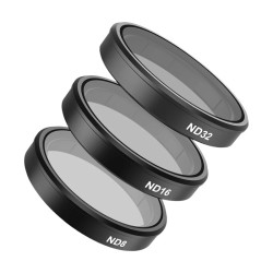 View product CPL, ND 8/16/32 Telesin filter set for DJI Action 5 Pro / 4 /3
