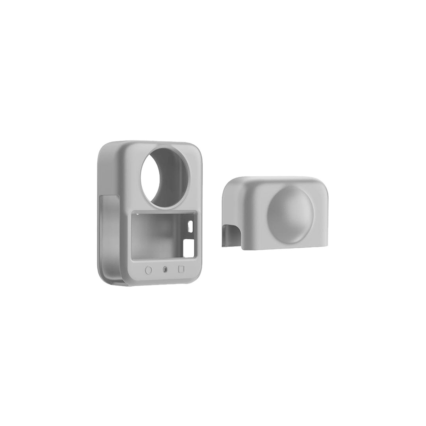 Silicone cover with lens PULUZ DJI Osmo 360 (gray)