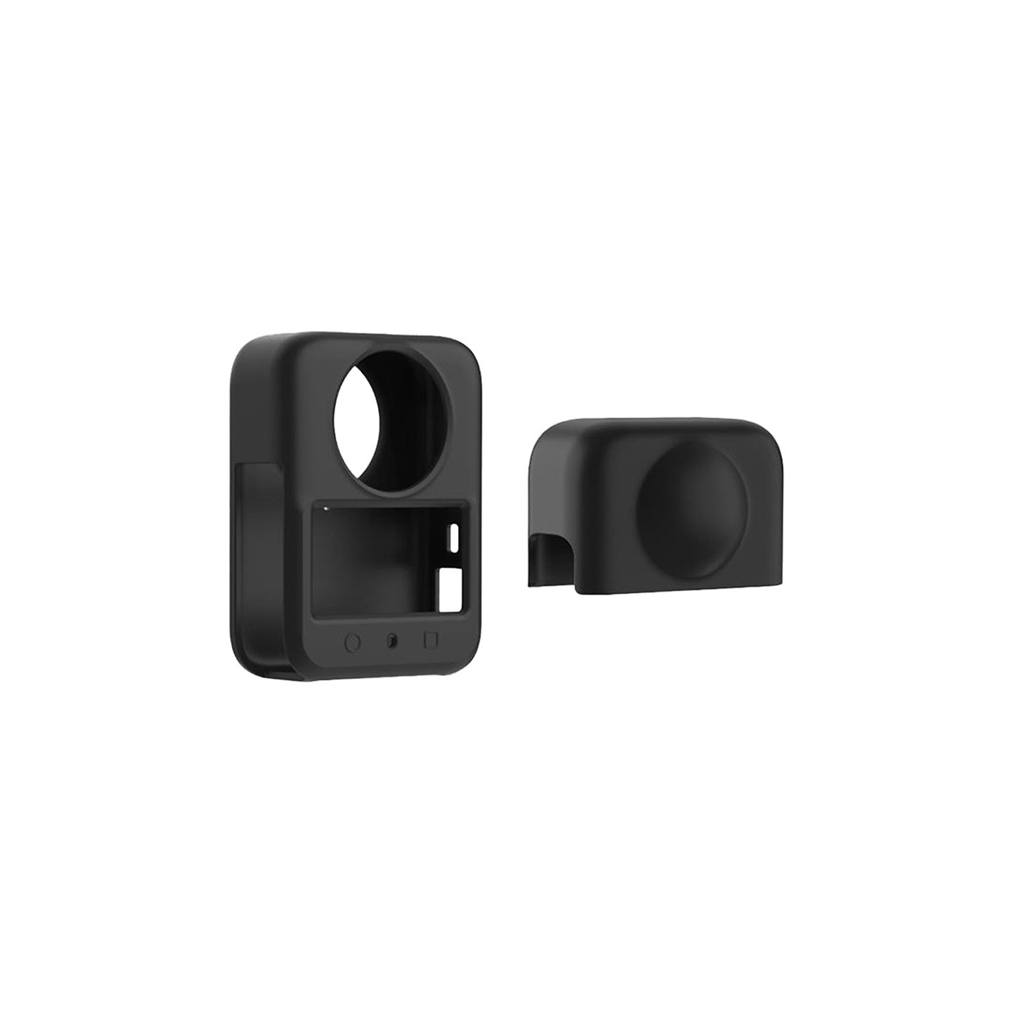 PULUZ silicone lens cover DJI Osmo 360 (Black)