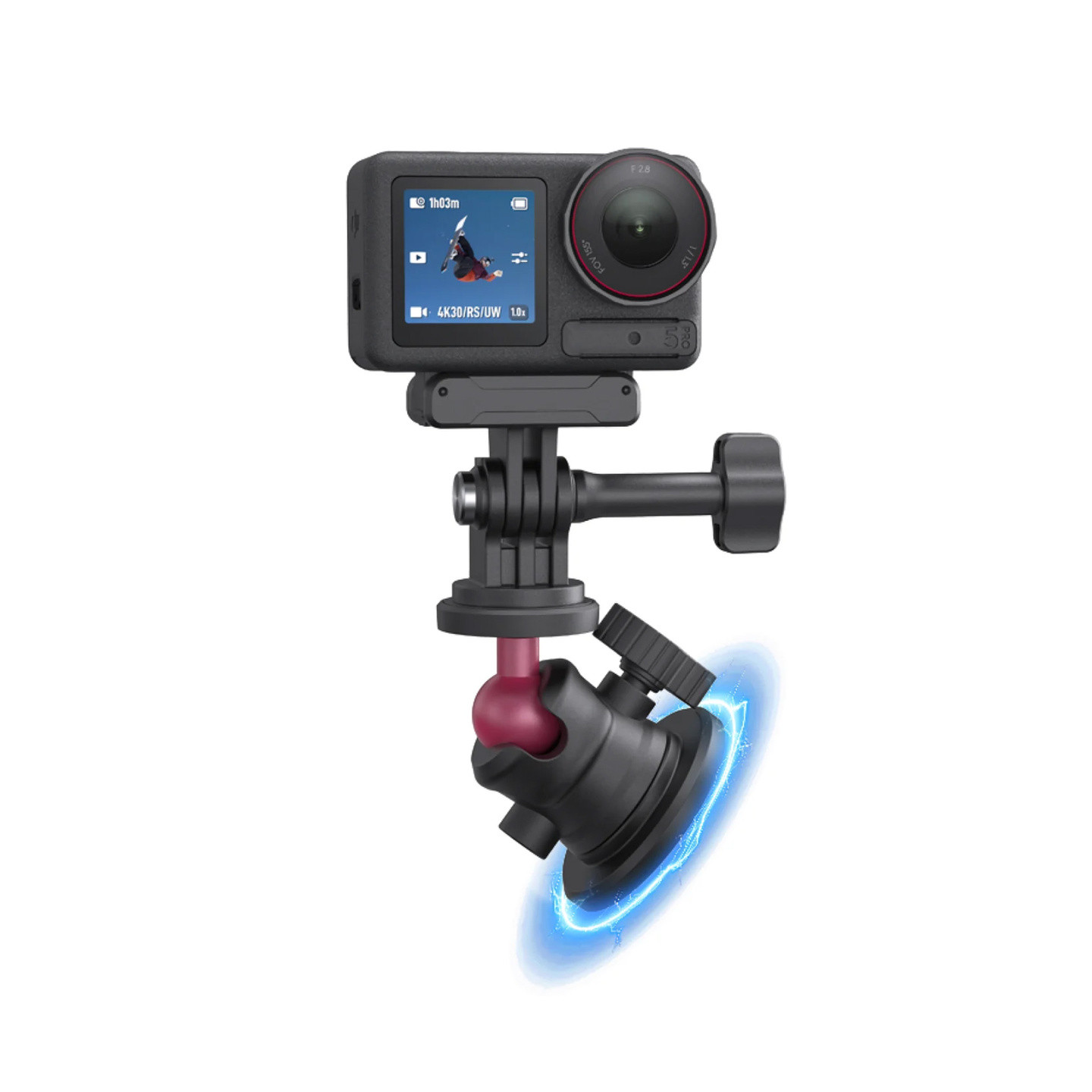 Telesin magnetic mount for sports camera