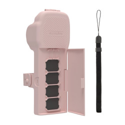 View product Sunnylife protective case with strap and lanyard for Osmo Pocket 3 (pink)