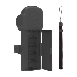 View product Sunnylife protective case with strap and lanyard for Osmo Pocket 3 (gray)