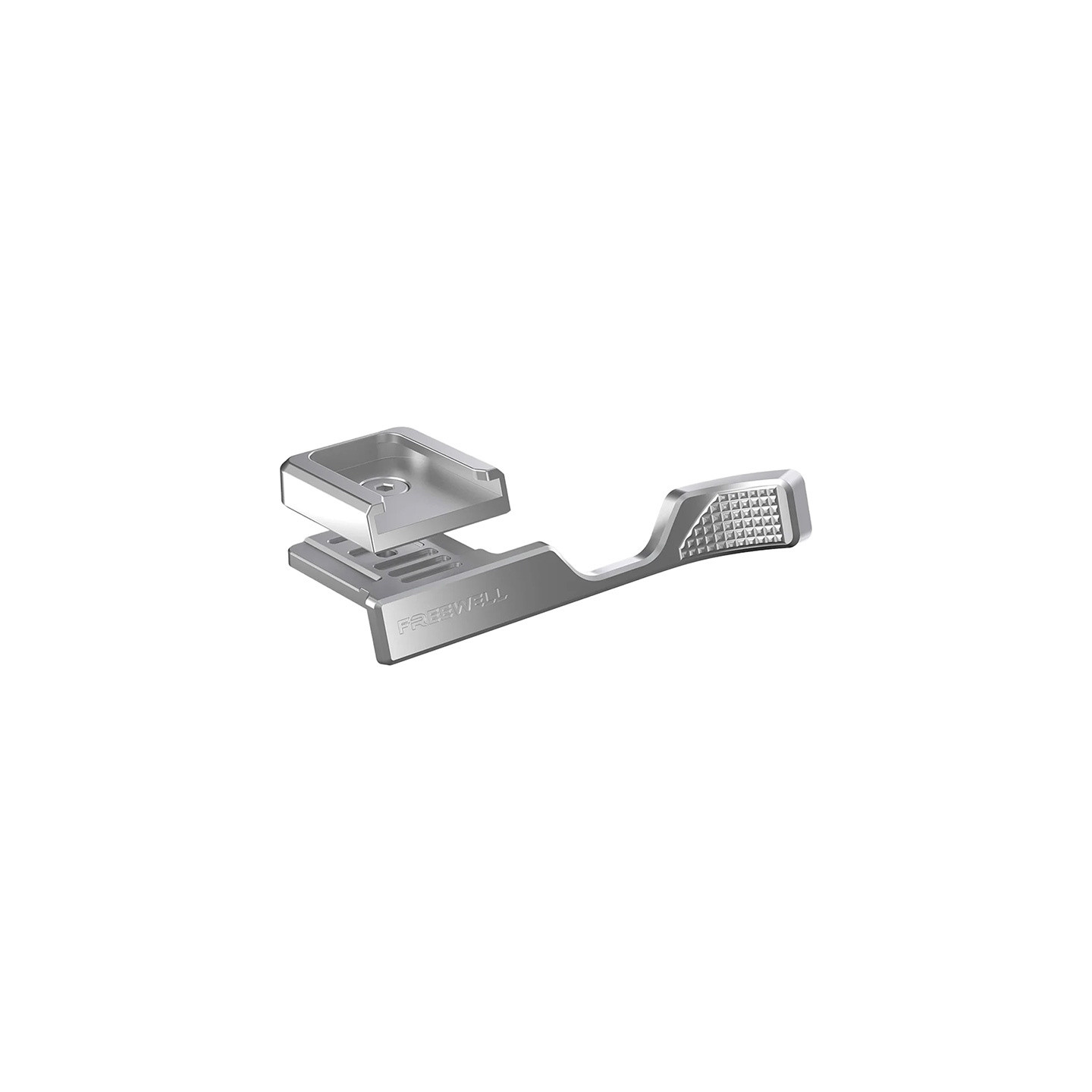 Freewell cold shoe thumb mount for Fuji X100VI (silver)